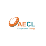 AECL logo with an orange gear icon and the tagline "Exceptional Energy"