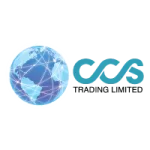 CCS Trading Limited logo featuring a global network globe representing international trade