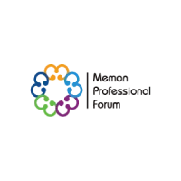 Memon Professional Forum logo with colorful connected people icon on white background