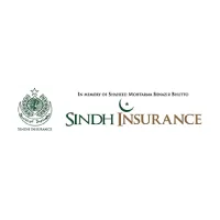 Sindh Insurance official logo with government emblem on white background