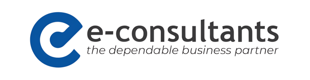 Associate partner logo for e-consultants, a trusted business consulting and enterprise solutions provider.